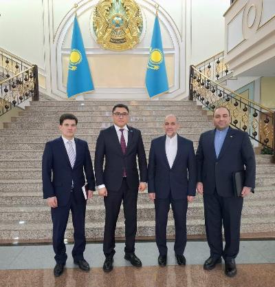 Встреча нашего посла с руководителем Департамента Ближнего Востока и Африки Министерства иностранных дел Республики Казахстан